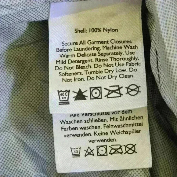 EDDIE  BAUER mens Medium Black, light spring/fall Nylon jacket - Picture 10 of 15